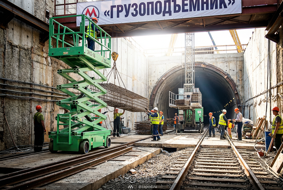    Грузоподъемник, используемый при строительстве admin
