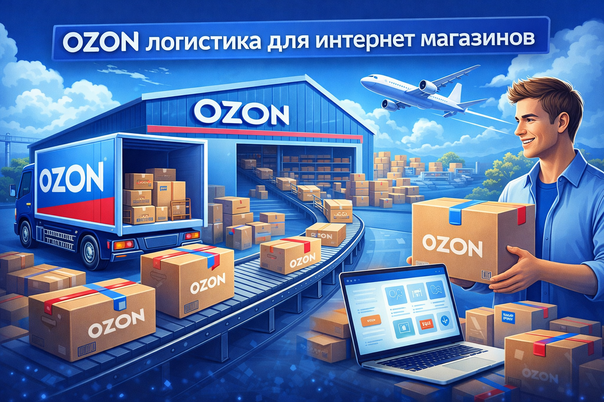 Ozon запустил сервис доставки для интернет магазинов