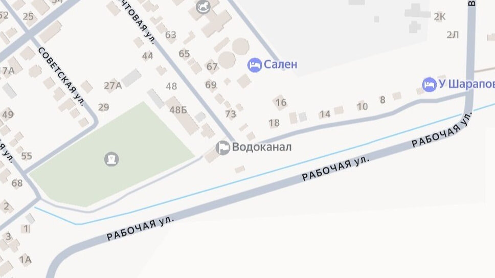 Ручей на карте.📷Фото: скрин карты