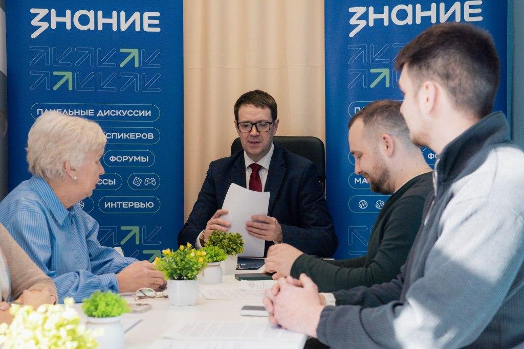    Роман Голубев. Фото: российское общество «Знание»