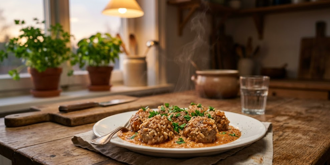 Мясные ежики за 30 минут 🍴 — ужин, который полюбит вся семья