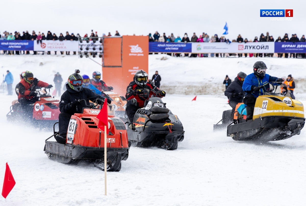 Буран День, март 2026. Фото из группы ВК «Россия 1 Нарьян-Мар Вести Заполярье»