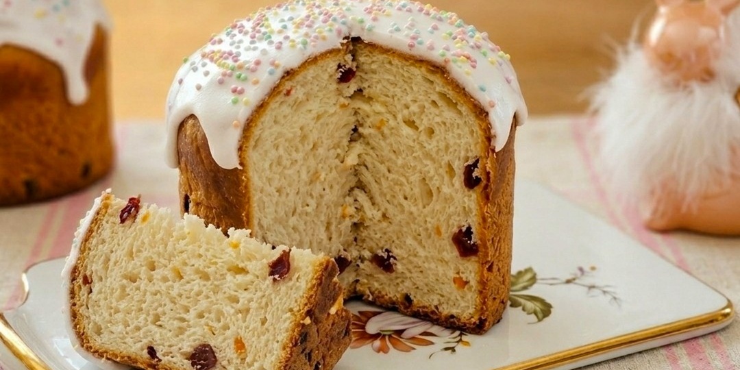 Кулич на заварном тесте к Пасхе: 1 приём для мягкости. В чём разница с обычным рецептом