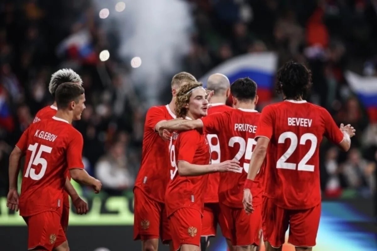    Сборная России сохранила 36-е место в рейтинге ФИФА