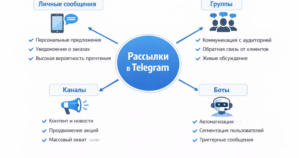 Как создать рассылку в Телеграме: способы и правила