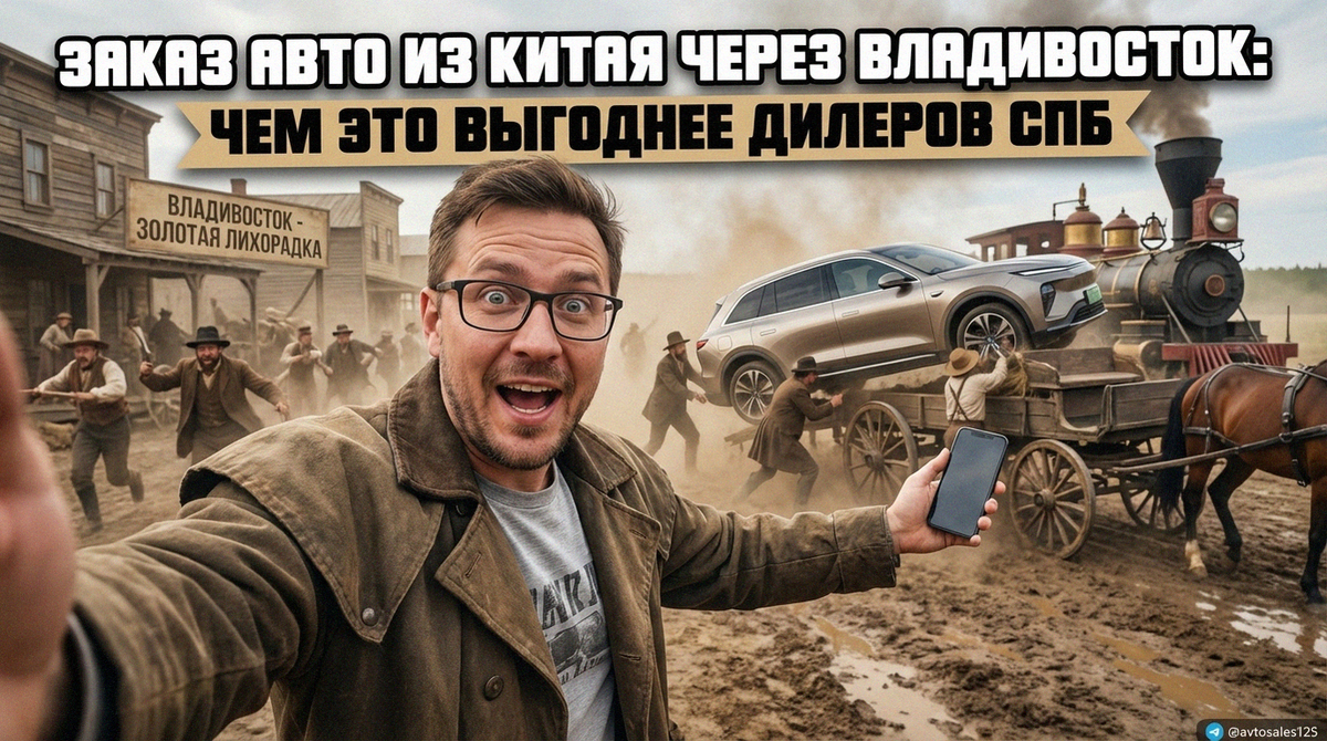    Почему заказывать машину из Китая через Владивосток выгоднее, чем покупать у дилеров в Санкт-Петербурге Авто Сейлс