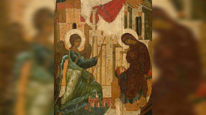 Икона из «Васильевского чина», 1408 год. Фото © Wikipedia