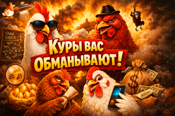 Куры вас обманывают – 15 хитрых трюков пернатых актрис, из-за которых хозяин живет в иллюзиях 🐔😄