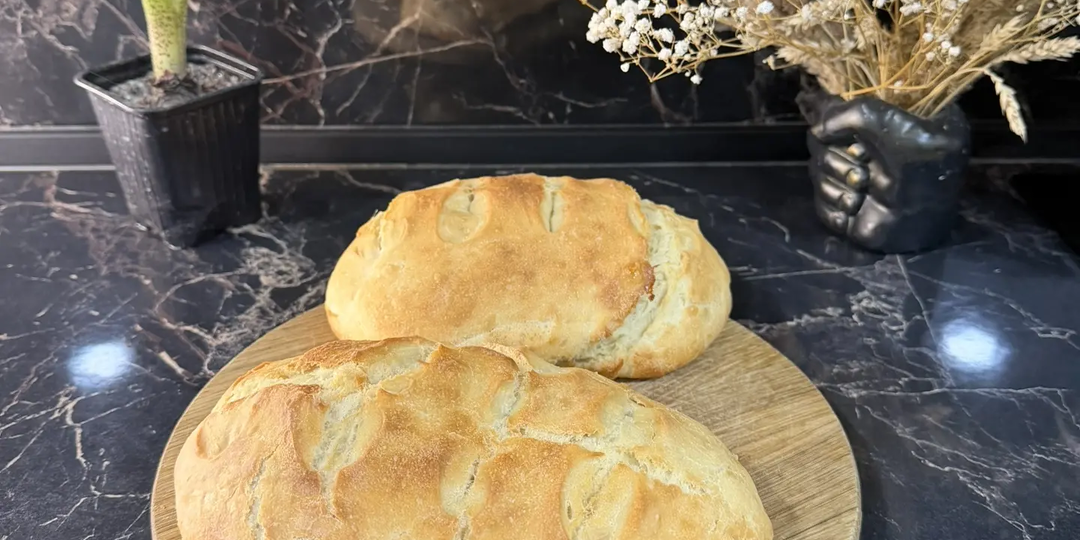 Домашний хлеб в рукаве для запекания