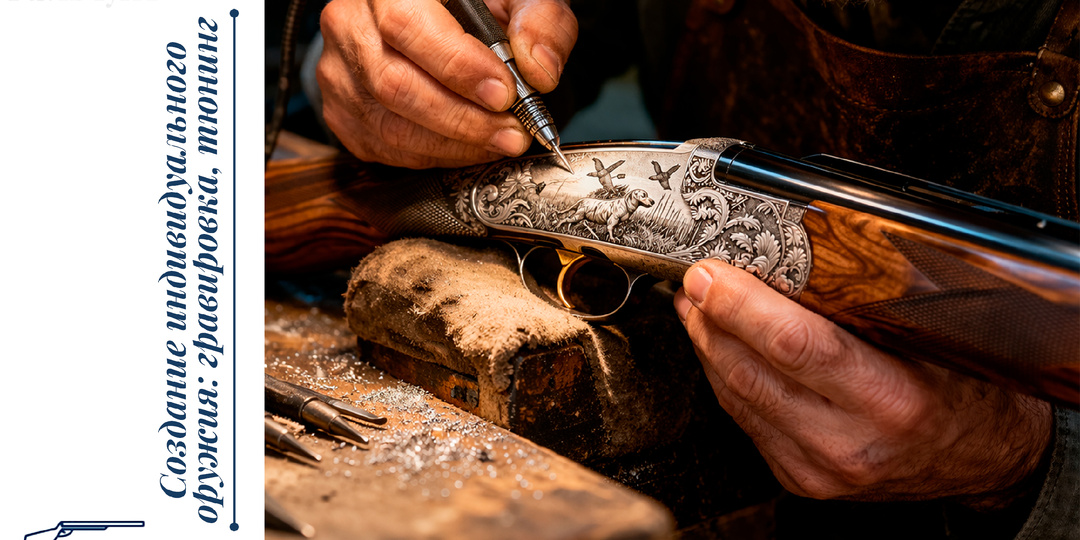 Как создать индивидуальный тюнинг и гравировку оружия в сервисных центрах оружейных салонов «Кольчуга»