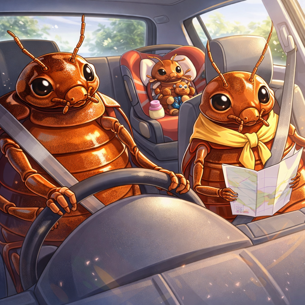 Клопы в машине