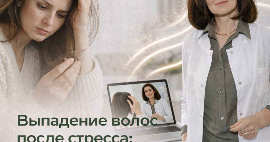 Выпадение волос после стресса: что происходит с организмом