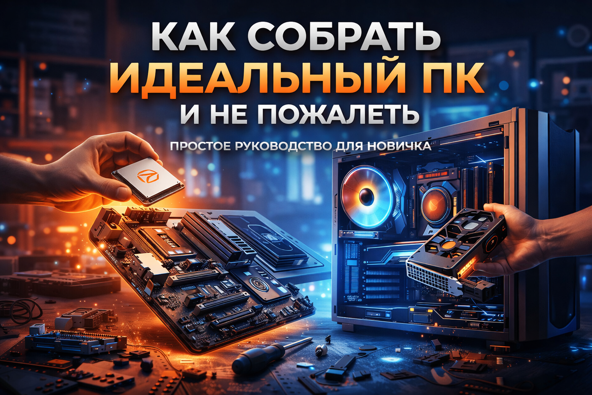 Как собрать идеальный ПК и не пожалеть: простое руководство для новичка