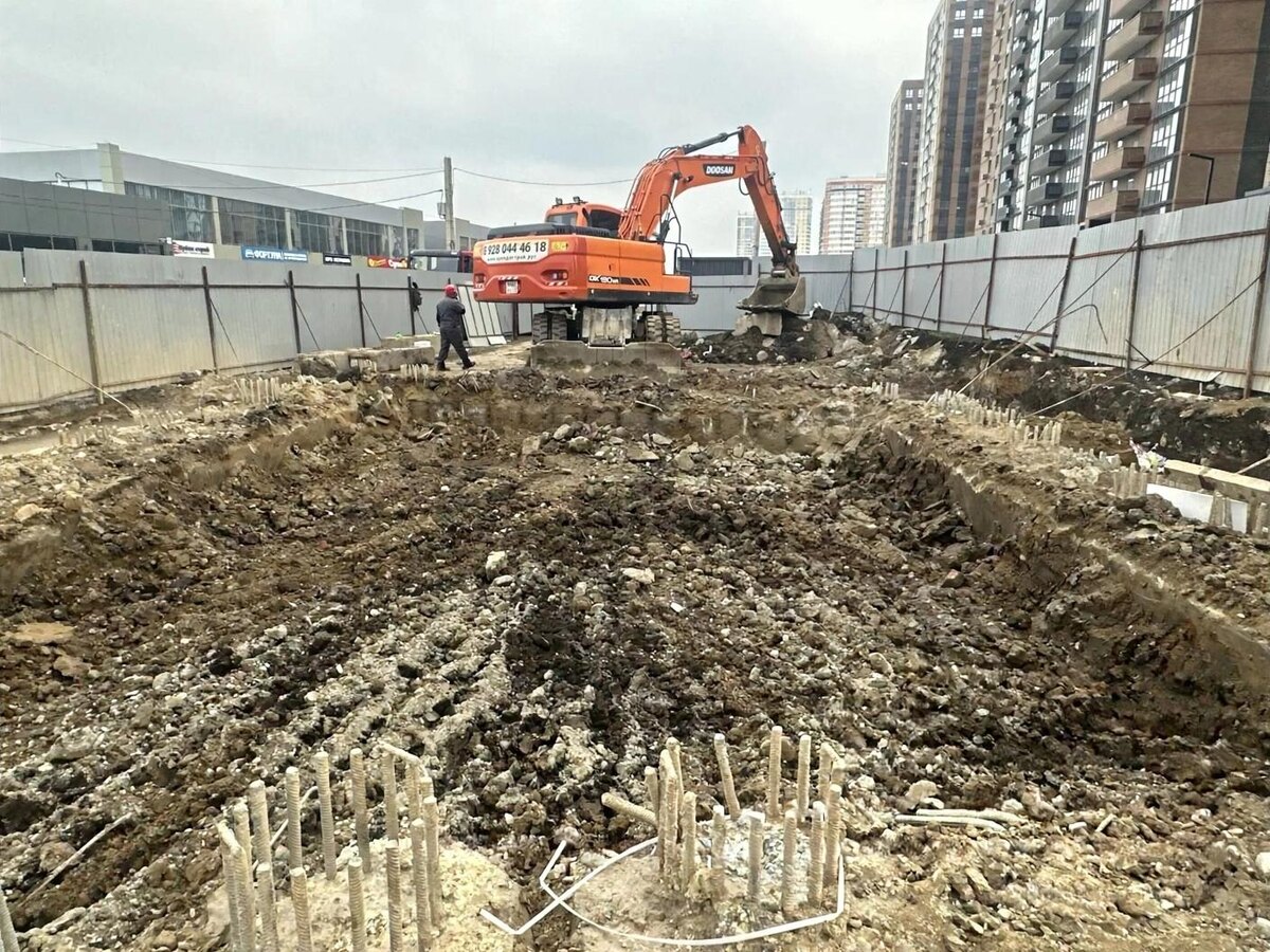 Стройка в Краснодаре