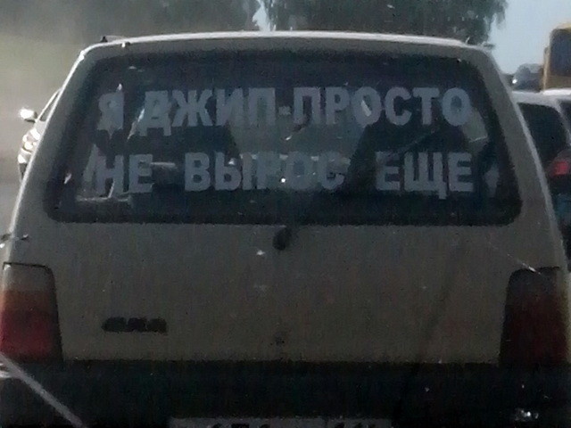 Смех сквозь глушитель: коллекция остроумных надписей для вашего авто
