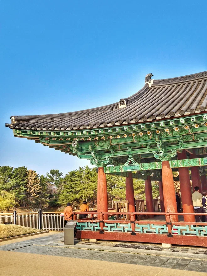 Кёнджу. Фото дочери