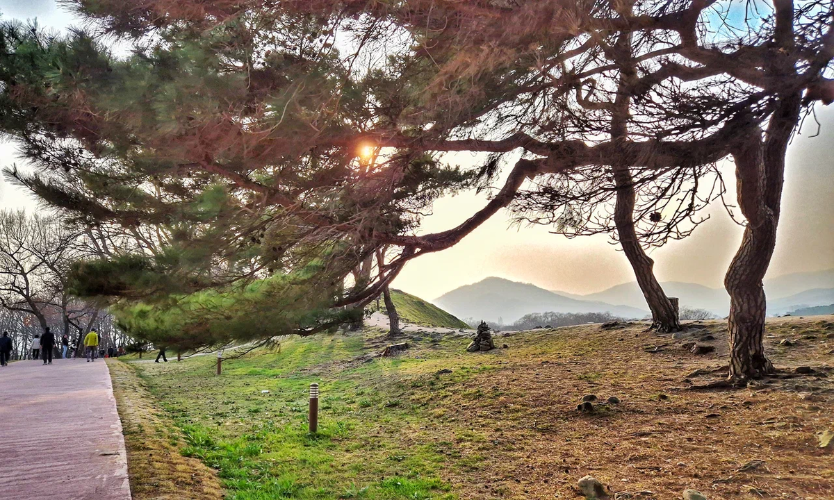 Кёнджу. Фото дочери