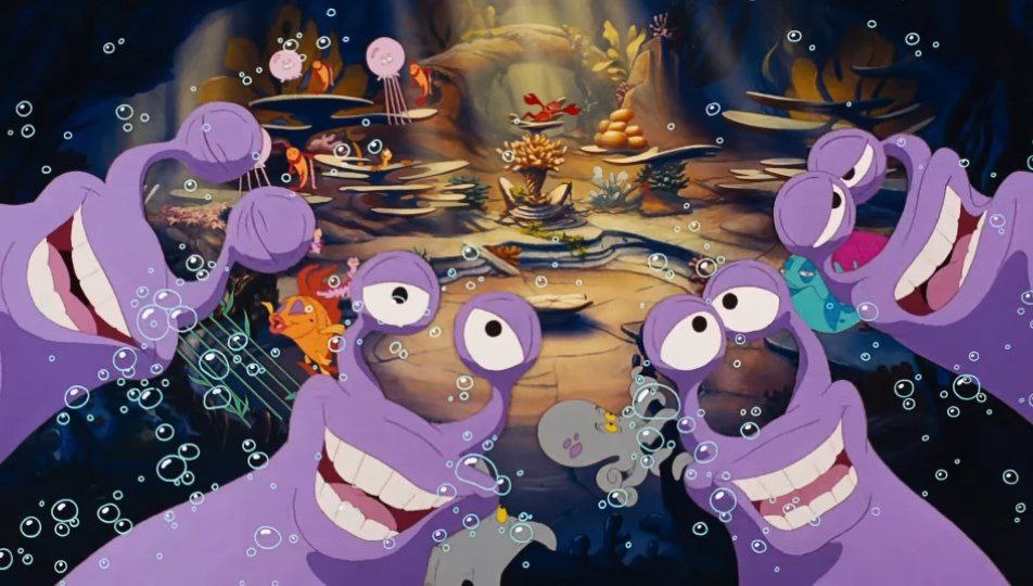 Кадр из мультфильма «Русалочка» Студии «Дисней»