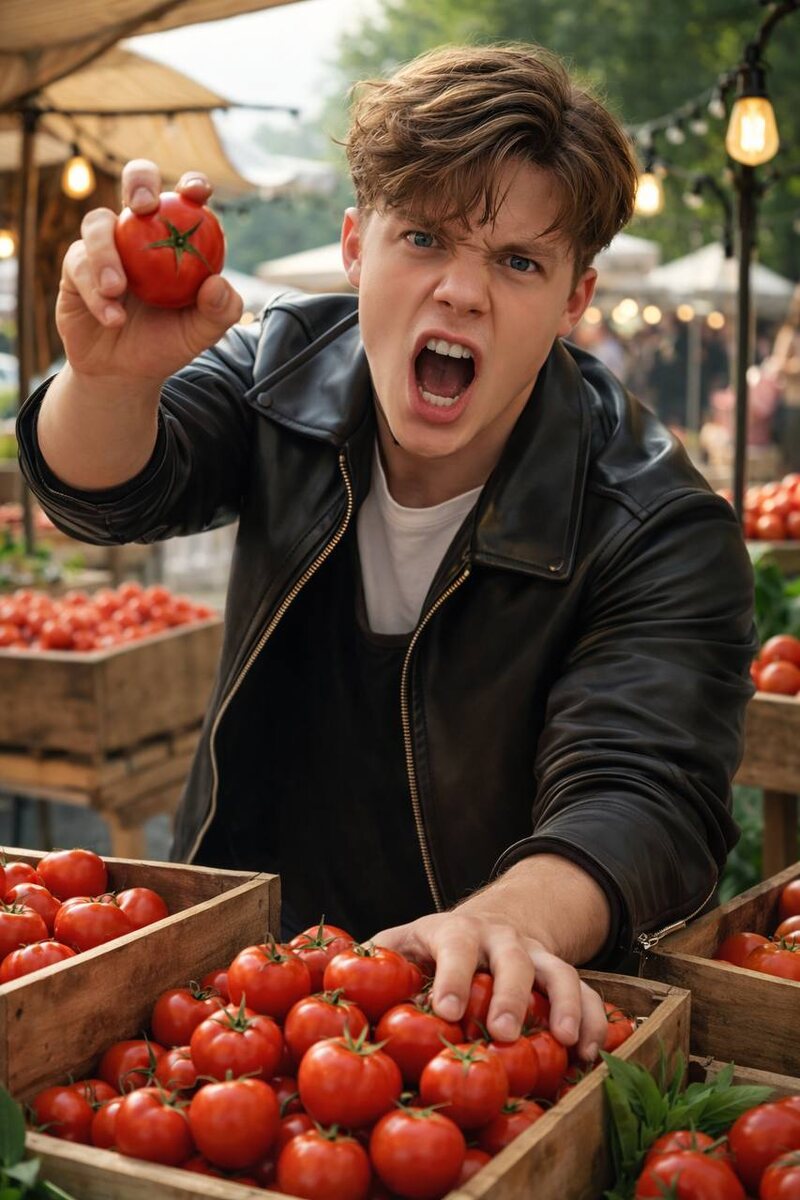 казалось бы причем тут вообще помидоры? 