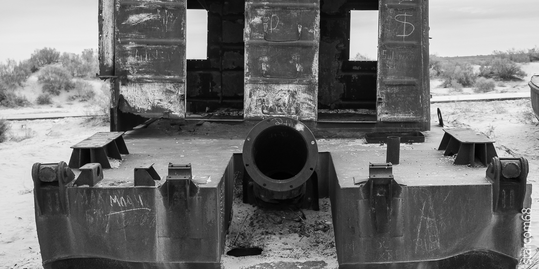 Третий сохранившийся оригинальный "Штурмтигр" на полигоне острова Возрождения