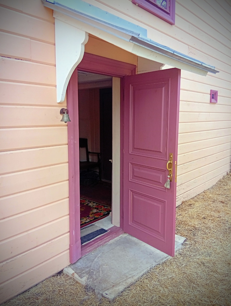 Дом Сурановых, дверь в 1890 год. Фото из личного архива автора.