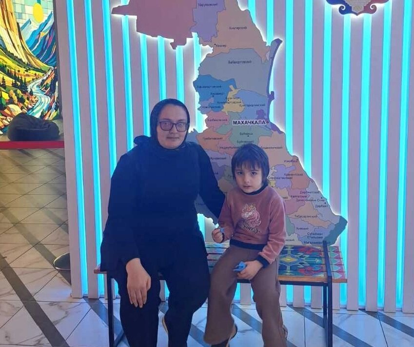    Хадижат с любимой доченькой Аминой. Фото: Из личного архива