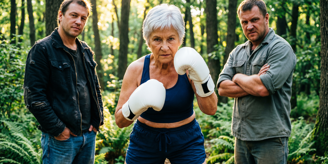 Сбежавшие зэки напали на бабушку в лесу, не зная, что в молодости она преподавала уроки бокса