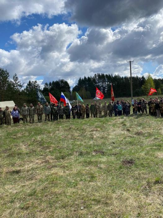 Международная «Вахта Памяти» в Себежском районе. 2025 год. Фото: газета «Призыв»