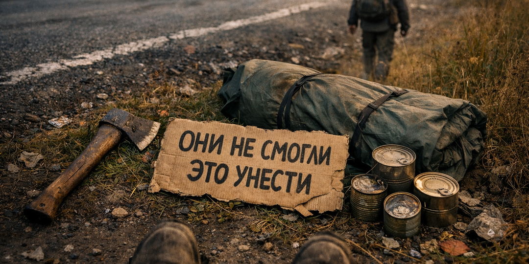 Ты возьмёшь это с собой — и не дойдёшь даже до выхода из города
