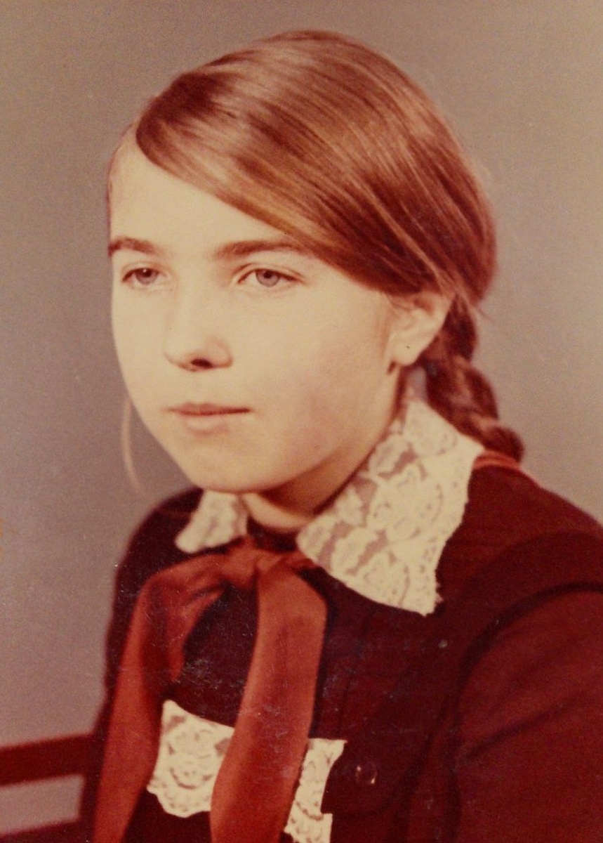 Сестрёнка Наташа. Фото из семейного архива автора.