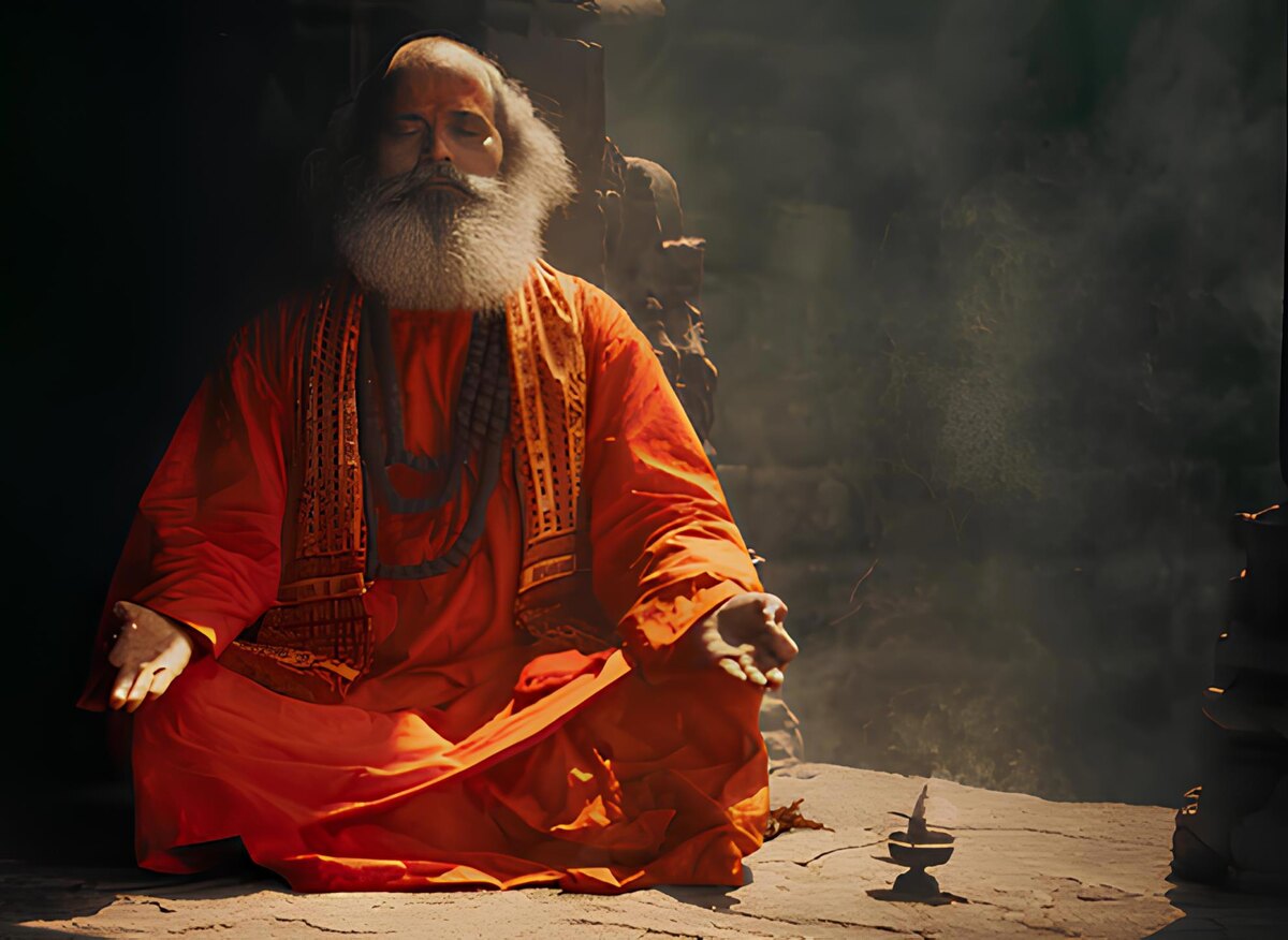 Йог в медитации