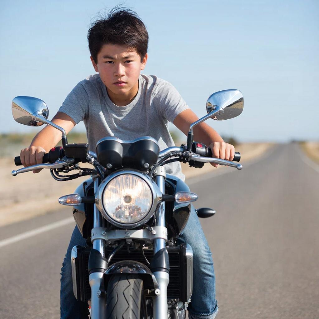 Дети на мототехнике