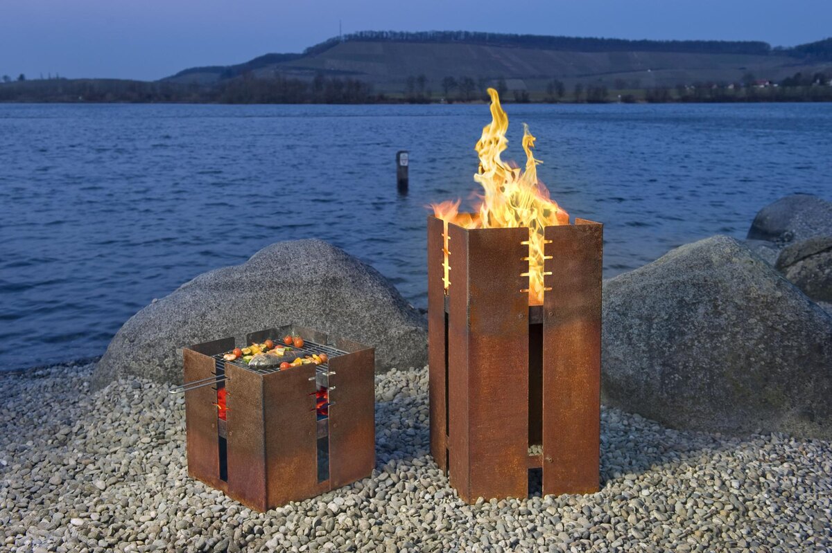 Костровая чаша vs мангал — что выбрать для дачи