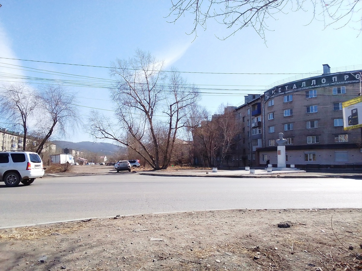 Фото Пановой Е.В г Чита, памятник Сергею Лазо