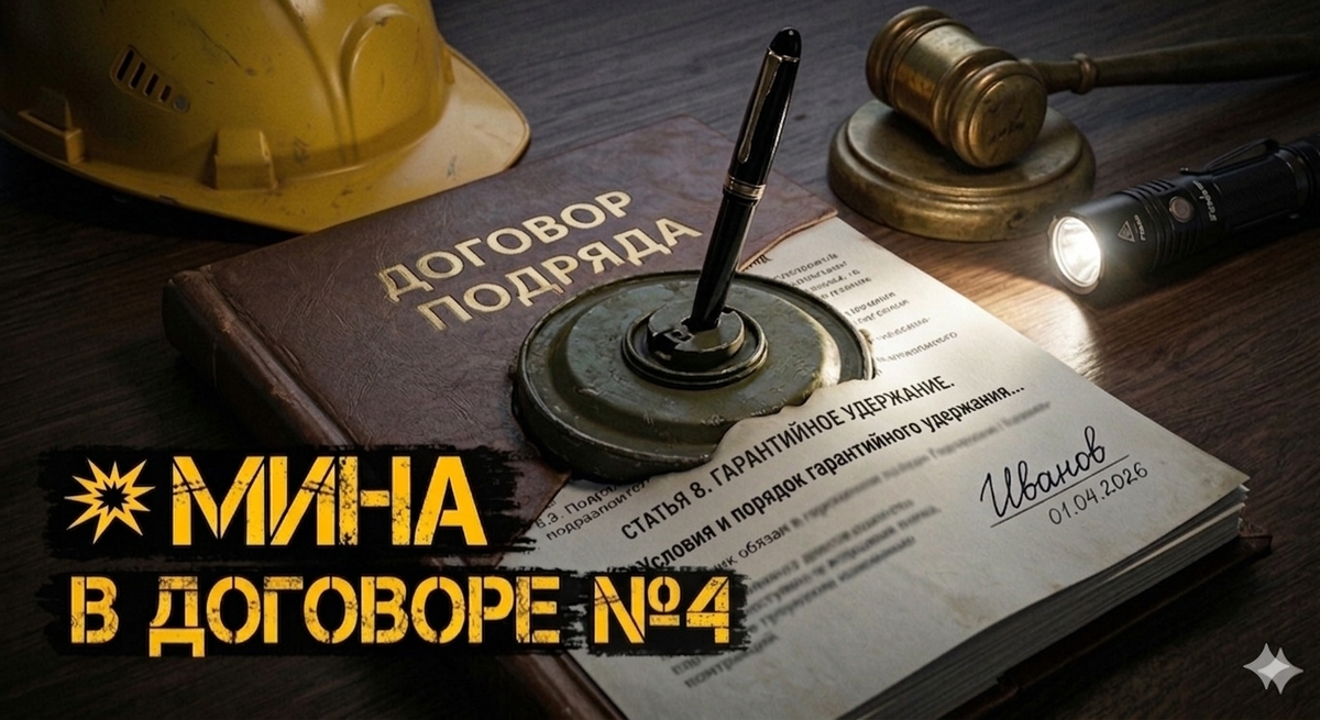 💥Мина в договоре №4