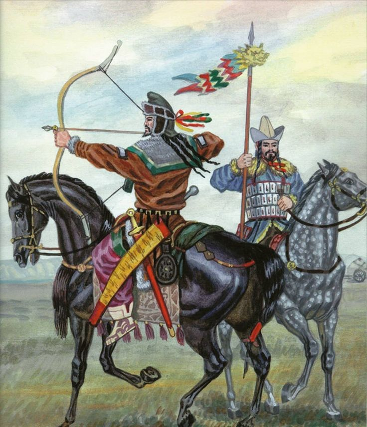 Воины гунны