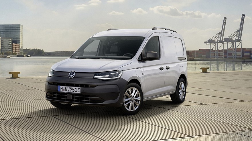    На фото: обновлённый фургон Volkswagen Caddy