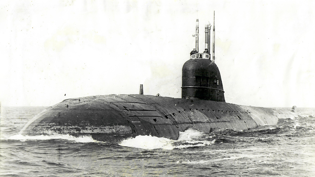 Первая в СССР атомная подводная лодка К-3 "Ленинский комсомол"