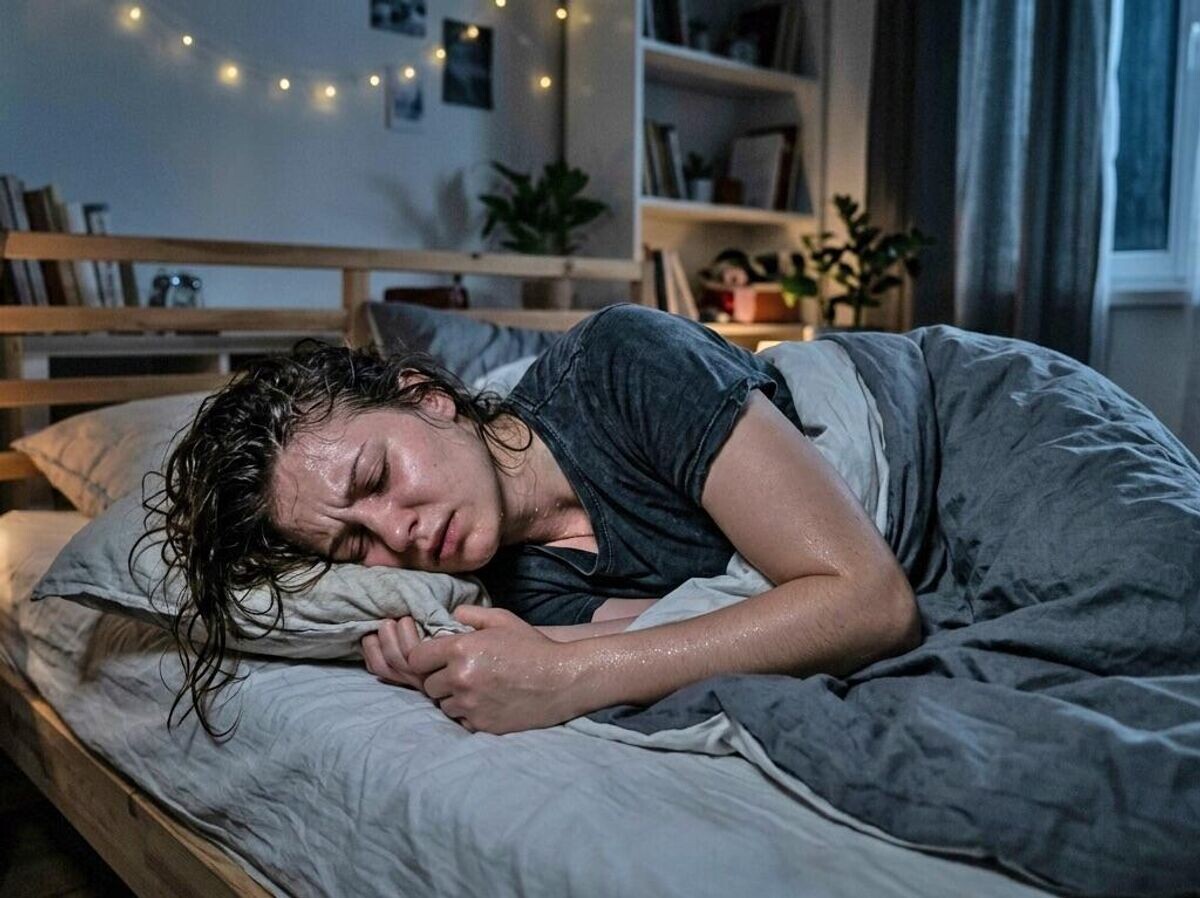    Девушке снится страшный сон | © РИА Новости / Сгенерировано искусственным интеллектом