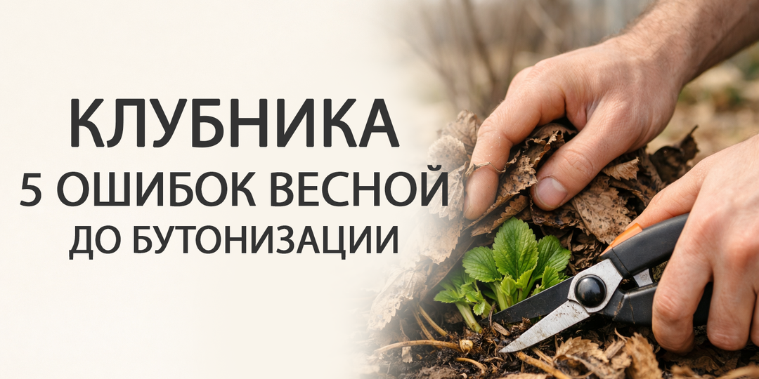 Клубника ранней весной: что сделать до бутонизации, чтобы не потерять урожай