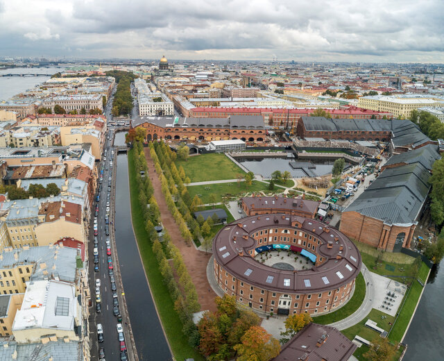 ВТБ построит культурное пространство на Ново-Адмиралтейском острове