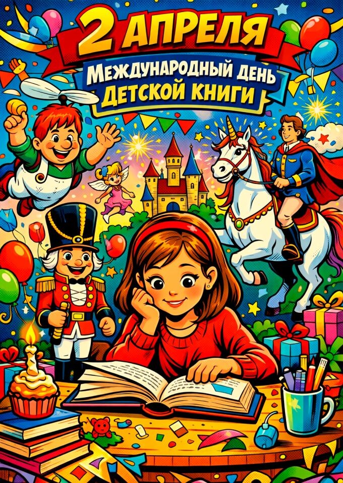 2 апреля - Международный день детской книги! podarokplus.ru