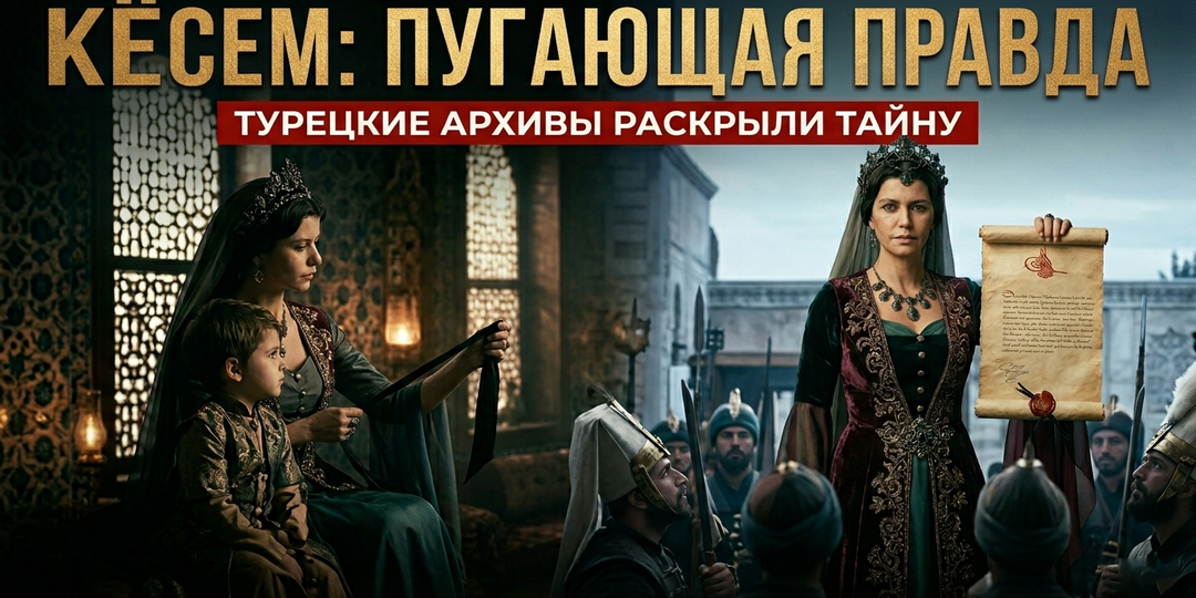 Не верьте сериалам! Турецкие архивы раскрыли пугающую правду о Кёсем-султан