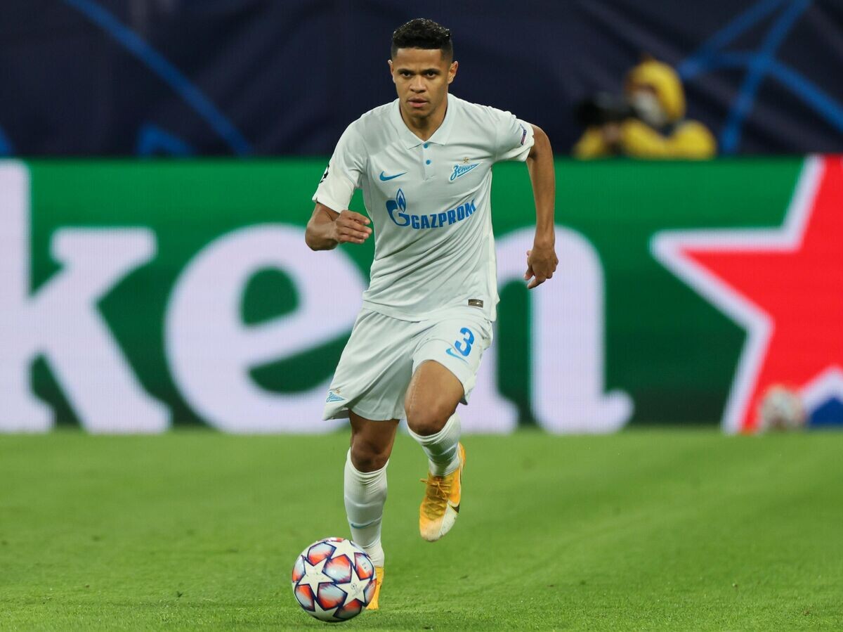    Защитник "Зенита" Дуглас Сантос | © официальный твиттер клуба "Зенит"