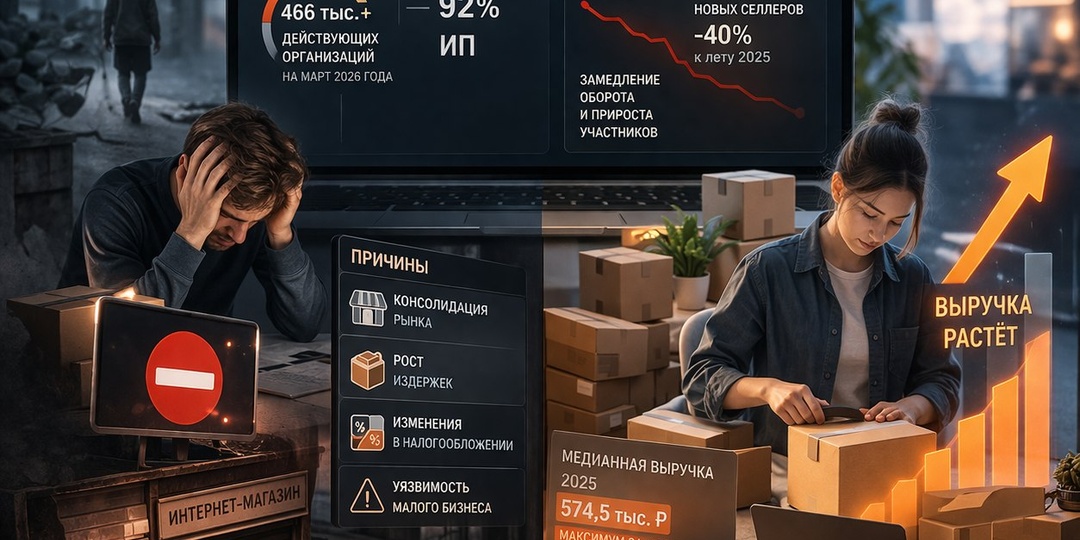 Рынок онлайн‑торговли: меньше новичков, больше вызовов