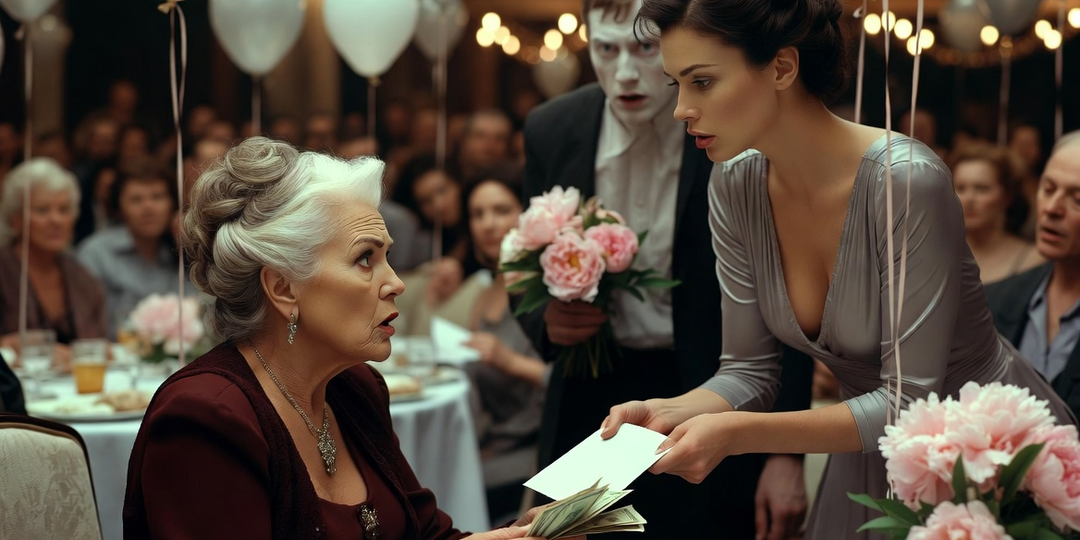 «Могли бы и побольше маме подарить» — бросила свекровь, считая деньги при гостях