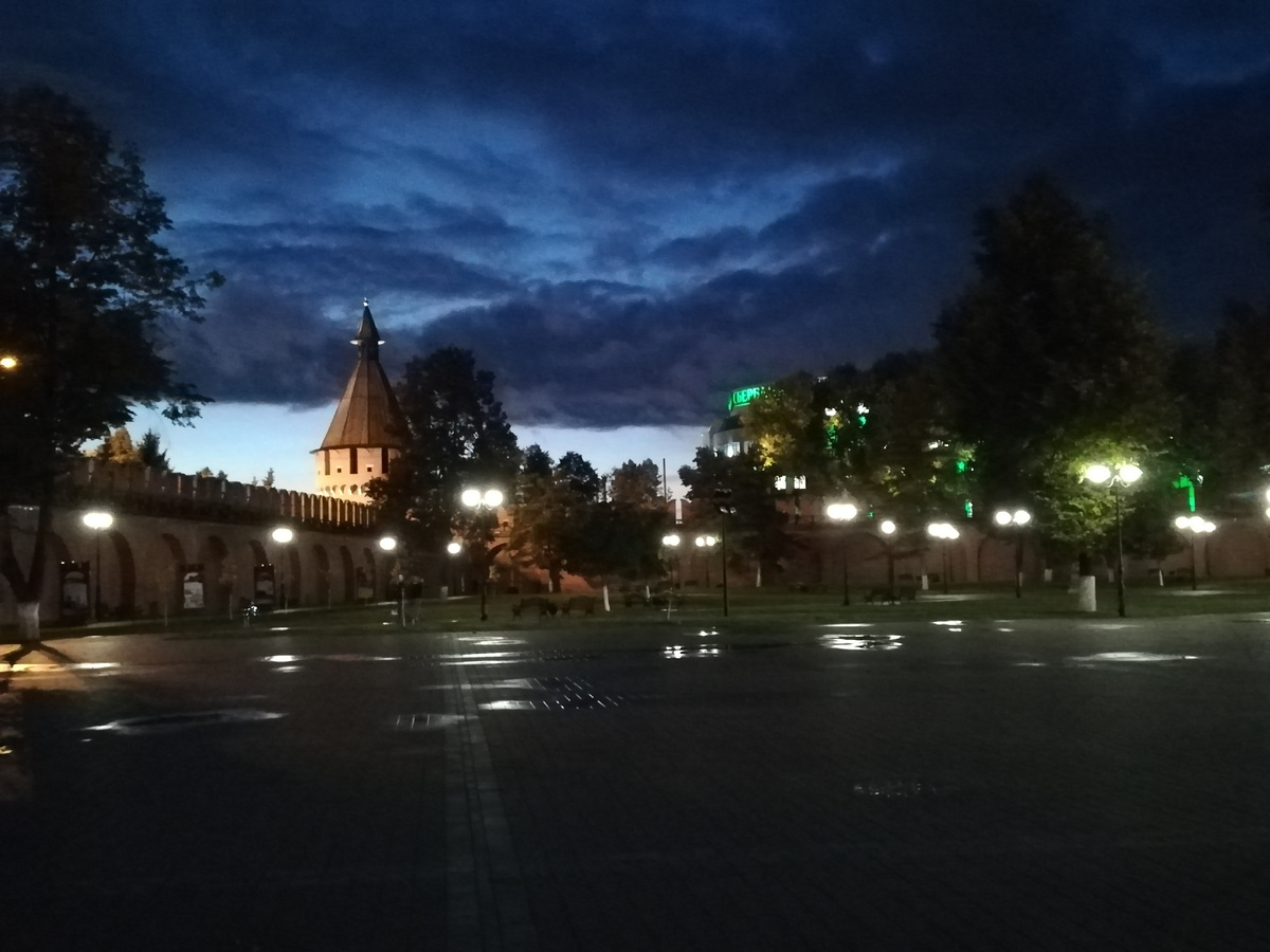 Тульский кремль. 1 октября 2019 года.