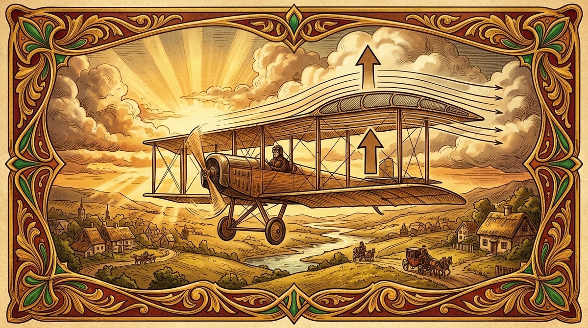 Школьное объяснение неполное - настоящая причина полёта сложнее