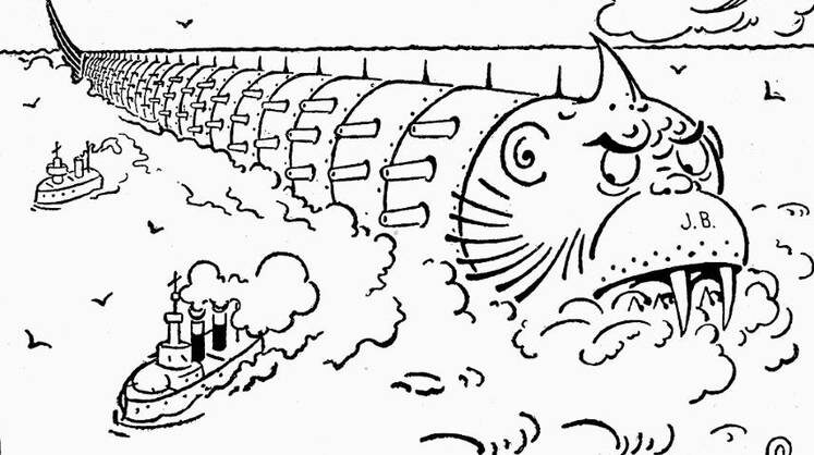    С.Ф. Соколовский,"Берегись!", 1904 год/rodina-history.ru