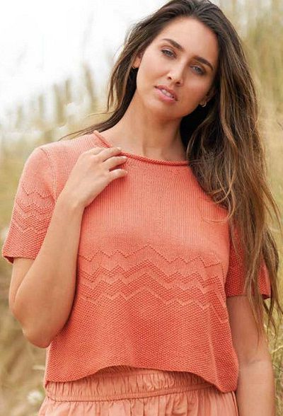 кофточка спицами со схемой